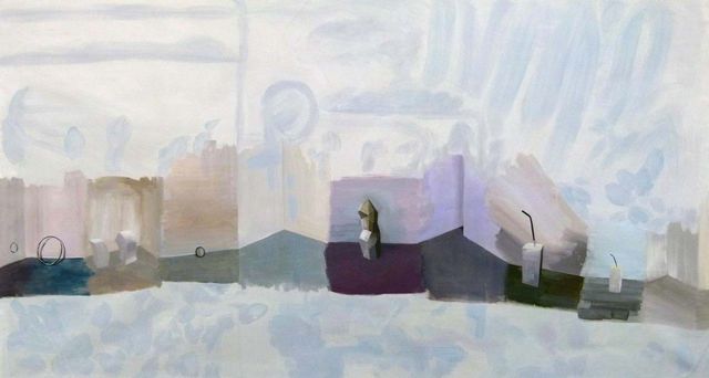 Aukje Koks, Oil on canvas, Walkabout, 2011