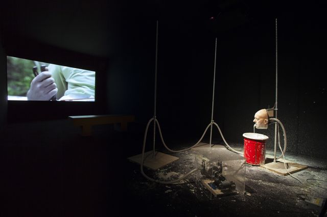 Nathaniel Mellors, Animatronics and Film, The Object and Our House Episode 2 (still), 2011