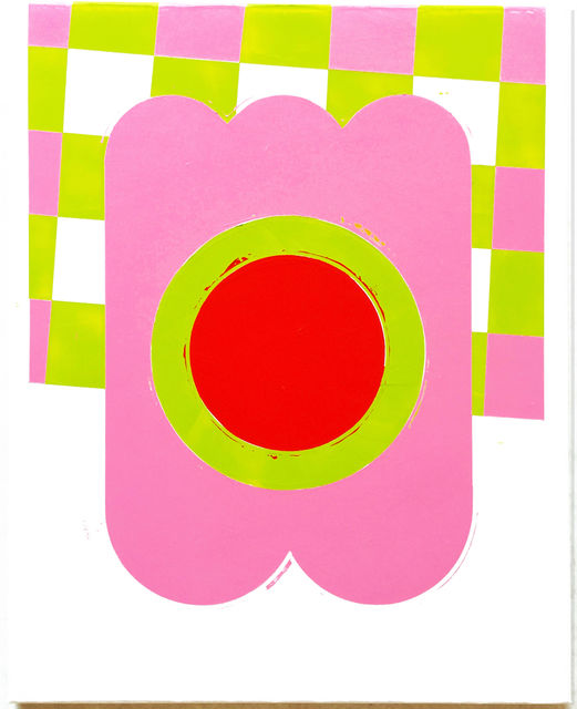 Loes Koomen, Acrylic on canvas, Picking Poppies (3), 2020