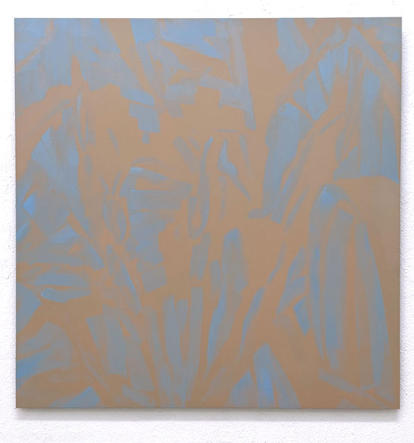 Marjolein Rothman, Oil on aluminium, Irisses XII, 2023