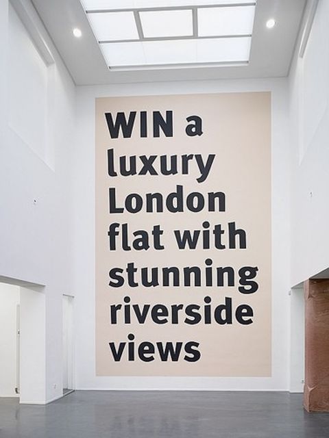 Tariq Alvi, Large scale mural, Win a London Flat, 2009