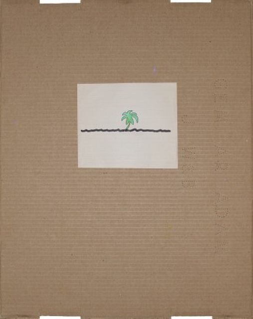 Bert Mebius, Drawing, Vanuatu, 