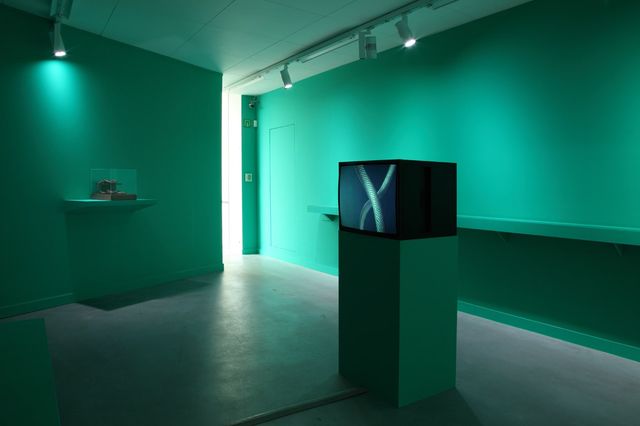 Saskia Olde Wolbers, Single Channel Video Projection, 18 min loop, 4:3 Stereo, voiceover by Kiza Deen, Deadline, 2007