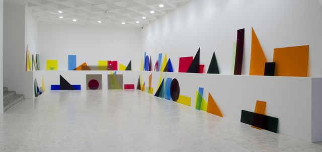Amalia Pica, Installation Museo Tamayo, Mexico City, MX, A Intersection B Intersection C (Installation), 2013