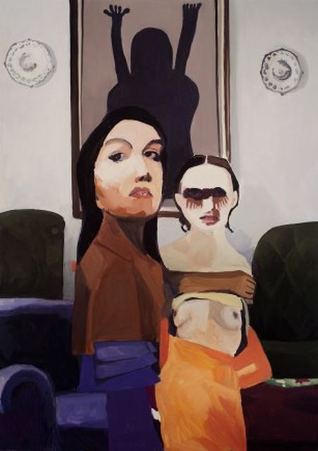 Helen Verhoeven, Oil on Canvas, Mother 9, 2013