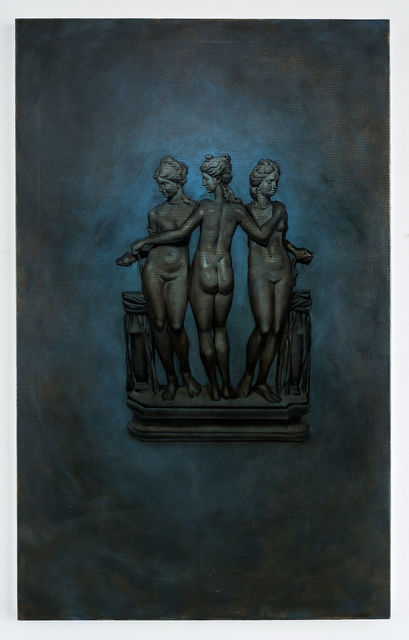 Wolfgang Messing, Oil on canvas, Invocation No.8, 