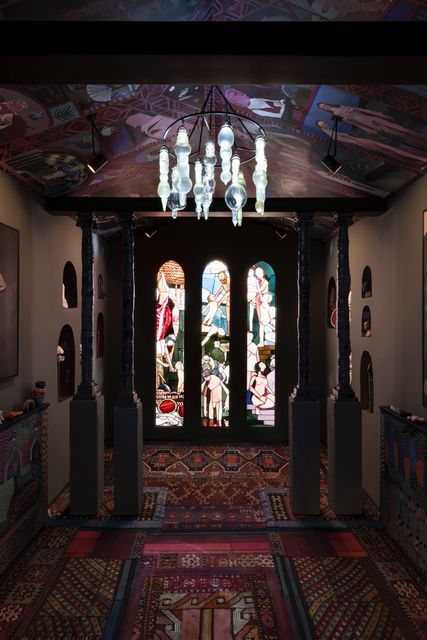 Helen Verhoeven, Installation view, Church 1, 2018