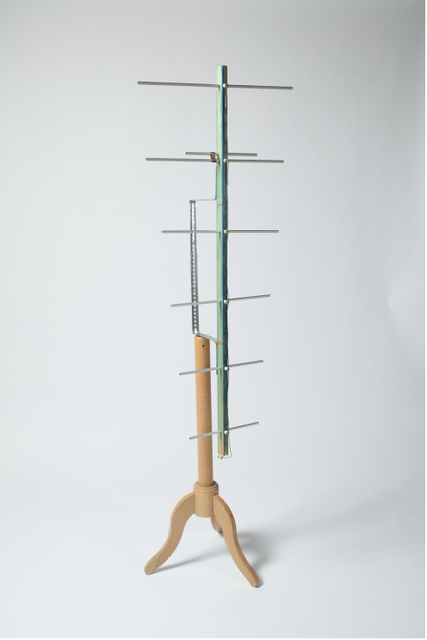 Amalia Pica, TV-antennas made of found material, Unintentional monument (a tribute to the Nagoya TV-tower), 2010