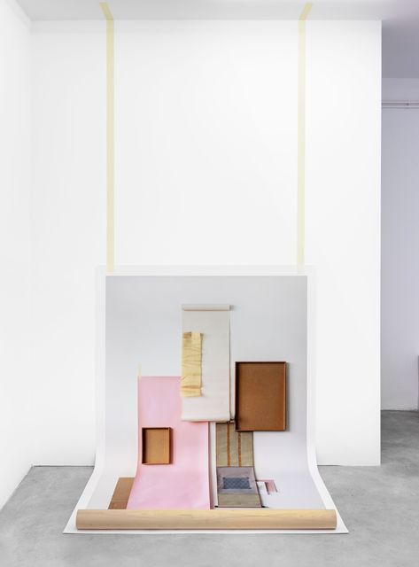 Jimmy Robert, Various materials, Untitled (Wall), 2015