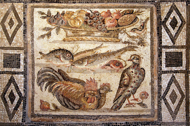 The choices of Catherine Biocca, This Roman mosaic from Palazzo Massimo, - My favourite art work at the moment -, 
