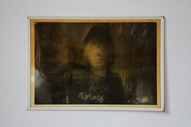 Thijs Kauffmann, Silk screen on Hahnemühle paper, metal, plastic, Kathmandu 1993, 2021