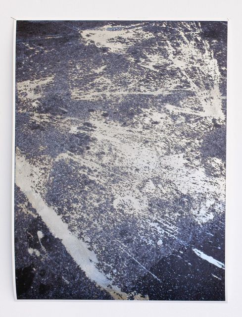 Sema Bekirovic, Archival inkjet print, Silkscreen with Silver Leaf, 