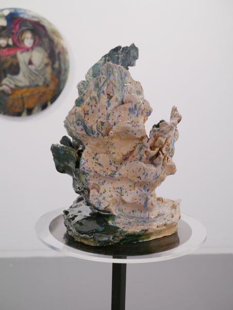Tom Gidley, Glazed ceramic, The Abundant Throat, 2012