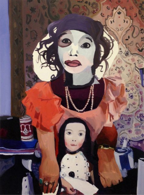 Helen Verhoeven, Oil on canvas, Mother 2, 2013