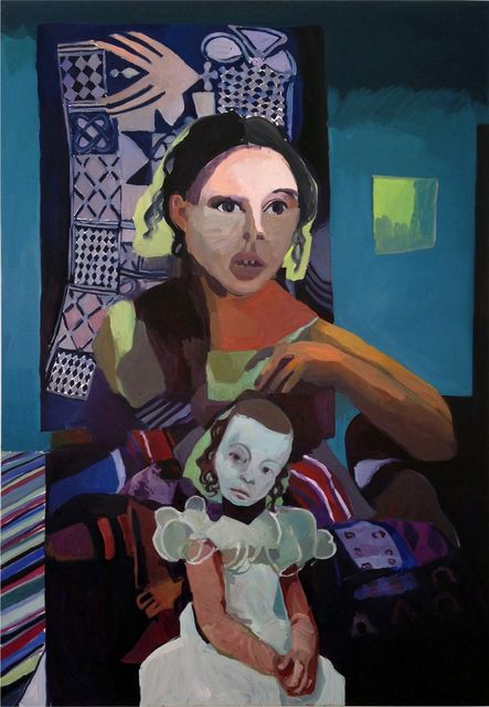 Helen Verhoeven, Oil on canvas, Mother 10, 2013