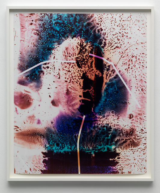 Nathaniel Mellors, Unique photographic print, Neandergram - Triple Antennae (Flares), 2014