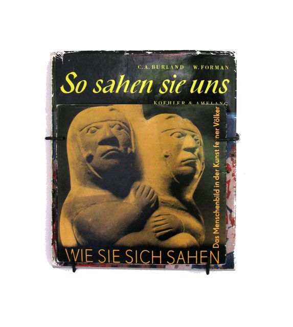 Lucas Lenglet, Two books mounted on each other, so sahen sie uns/ wie sie sich sahen, 2009