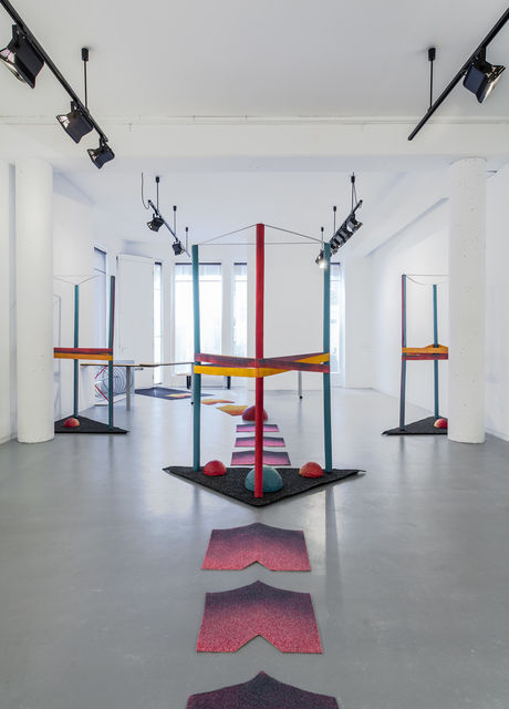 Dina Danish, Installation, To Be A Pinball, 2015
