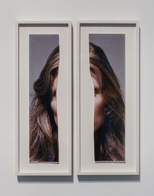 Amie Dicke, Archival inkjet print, framed, My split self (vertical), 2017