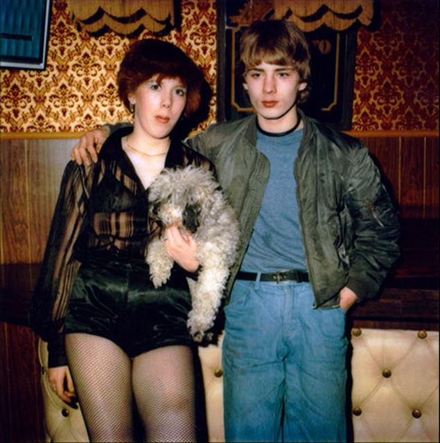 Mark H. Miller, C-print, Sister and Brother at Café De Waag, 1980