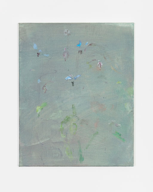 Maaike Schoorel, Oil on canvas, Stamens and Petals, 2018