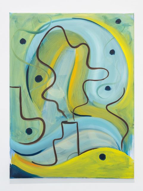 Pim Blokker, Oil on canvas, Chimney, 2019