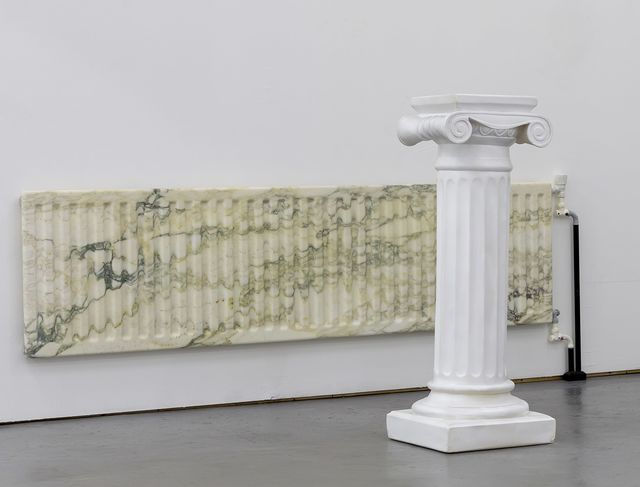 Daniel Van Straalen, Marble, wood, plaster, Retrogade in Gatorade , 2019