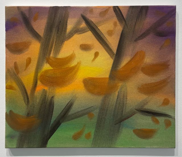Pim Blokker, Acryl Pigment on Cotton, Sunset Still Life, 2025