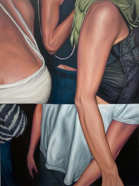 Bobbi Essers, Oil on canvas, Reminiscence, 2022