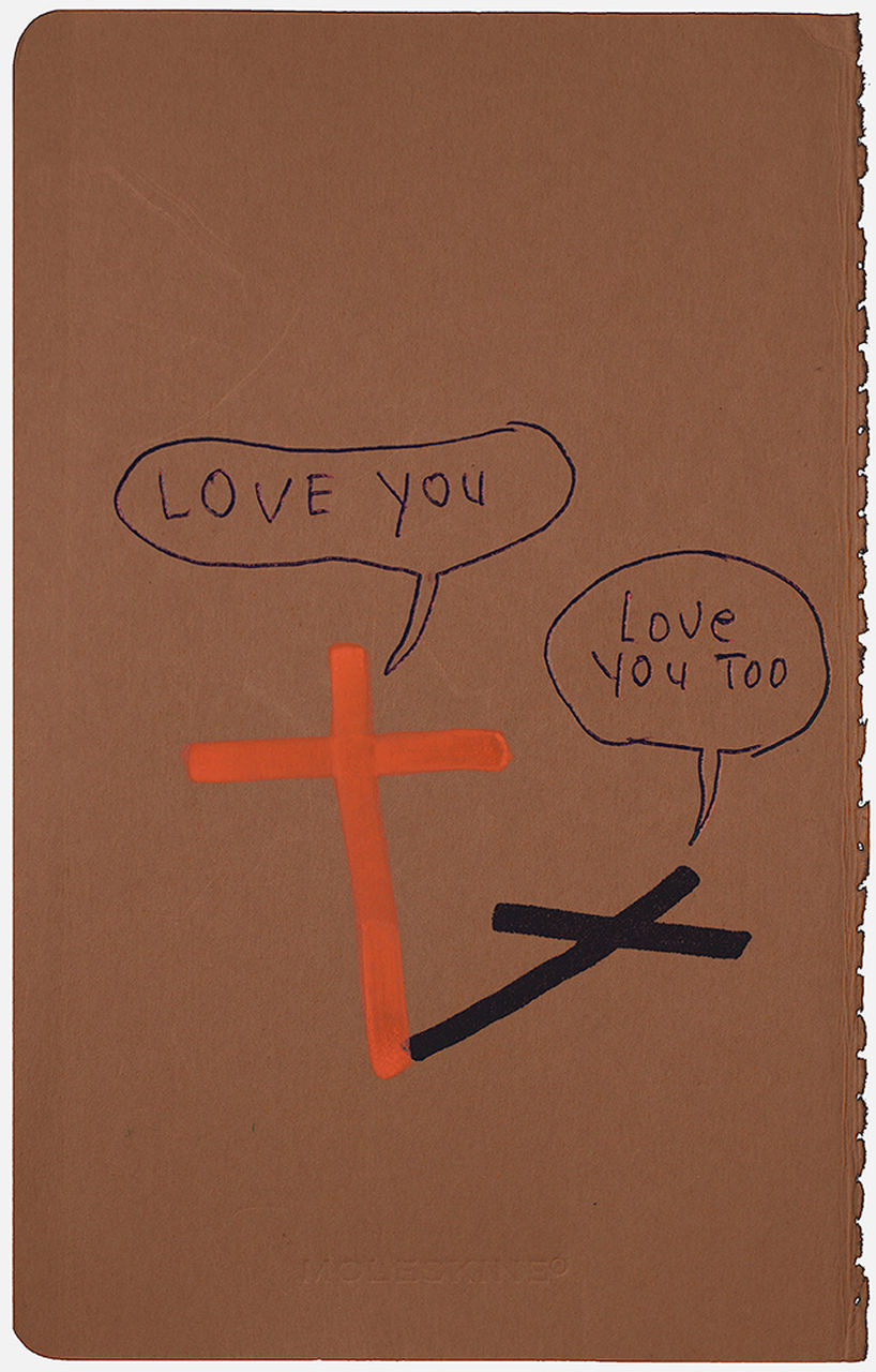 Bert Mebius, Drawing, Love You, 2015